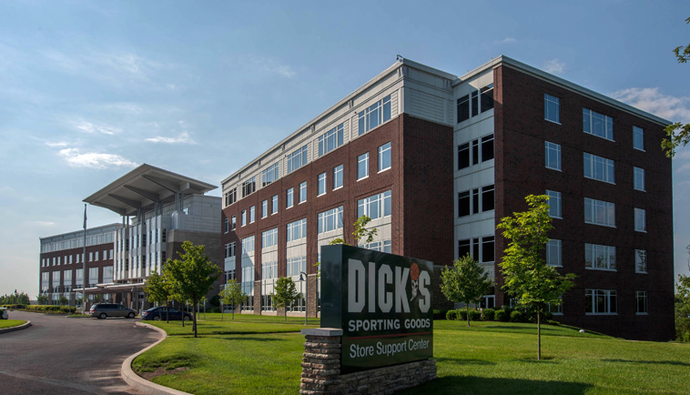 LED Lighting Controls & Fixtures - Dicks Sporting Goods Headquarters Pittsburgh, PA