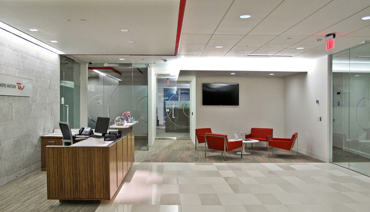 LED Lighting Controls & Fixtures - Towers Watson Pittsburgh, PA